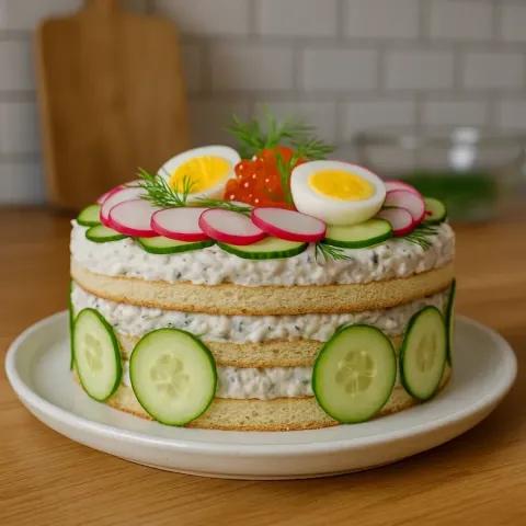 Ricetta Silltårta – torta estiva di aringa svedese
