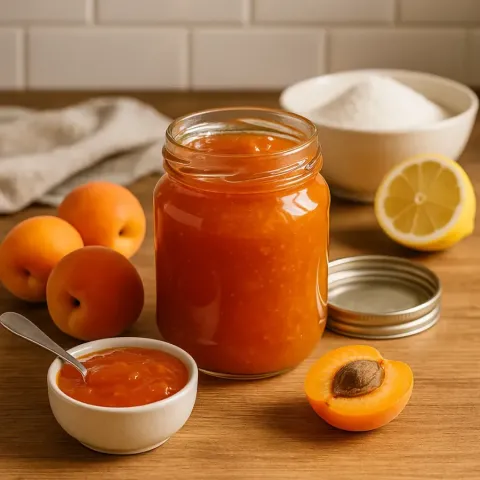 Domowy dżem morelowy – prosty przepis bez pektyny