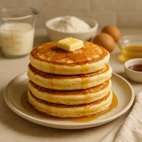 Pancakes au buttermilk – Recette américaine moelleuse et rapide