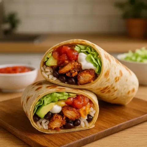 Chicken Burrito Rezept – Einfach & Würzig wie in Mexiko