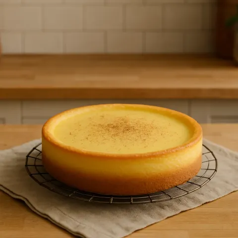 Gâteau crème d’œuf recette – génoise moelleuse à la vanille