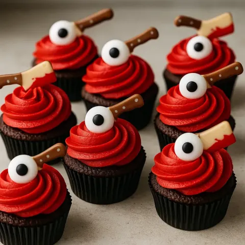 Prepara muffin spaventosi di Halloween in 30 minuti