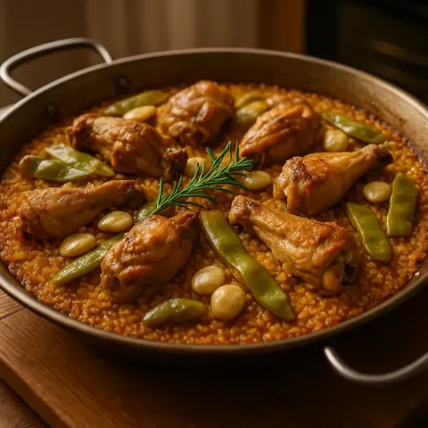 Authentic Paella Valenciana Recipe from Valencia