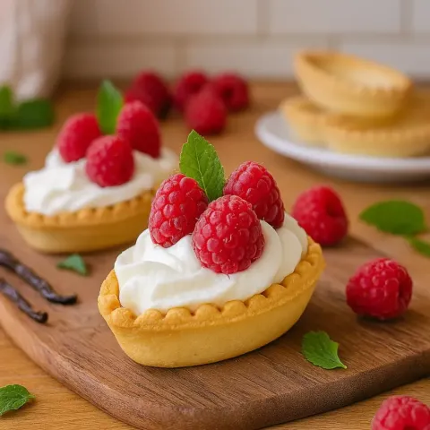 Pastry Boats – Easy Shortcrust Pastry Shells Filled with Creams