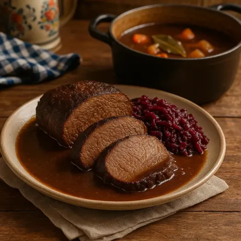 Recette de Sauerbraten – Rôti allemand traditionnel