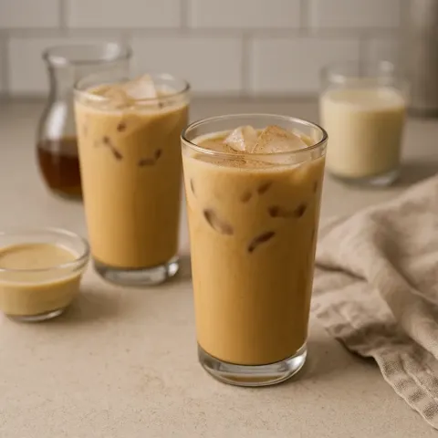 Tahini Iced Coffee-oppskrift: kremet TikTok-latte