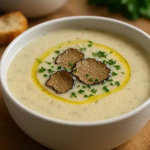 Kremowa zupa z trufli z Istrii – łatwy przepis gourmet