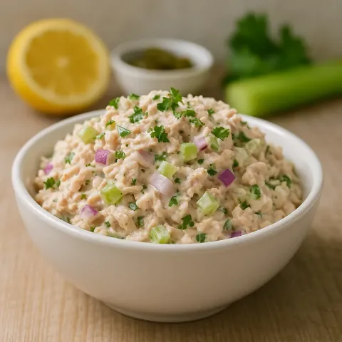 Insalata di tonno facile – cremosa e pronta in 10 minuti