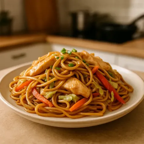 Chow Mein doma: rychlé woku nudle s triky