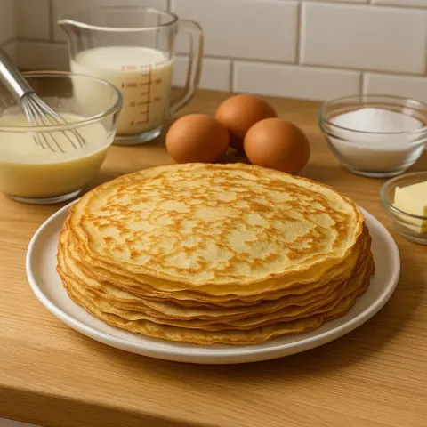 Klasický Recept na Francouzské Palačinky – Jednoduché a Lahodné