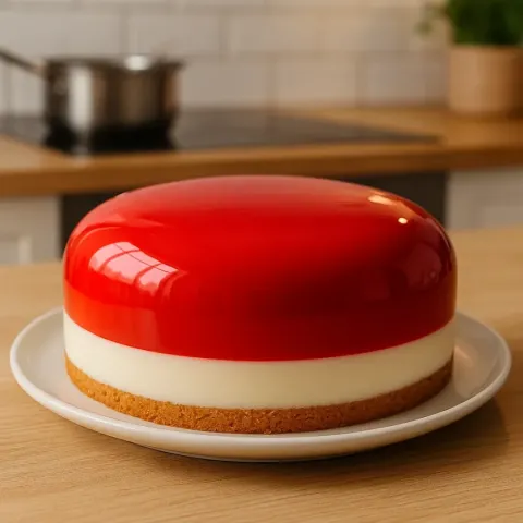 Mirror glaze resepti – helppo kiiltävä kuorrutus