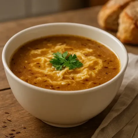 Prežganka – zuppa slovena di farina rosolata