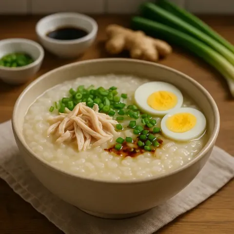 Kasza ryżowa (Congee) – łatwy przepis na ryżową zupę