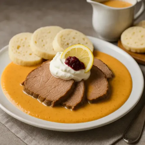 Ricetta svíčková na smetaně – salsa ceca alla panna con manzo e gnocchi