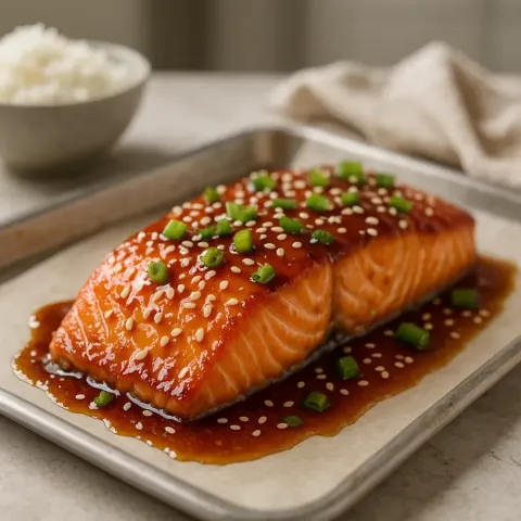 Losos Teriyaki za 20 Minut – Rychle, Šťavnatě a Chutně