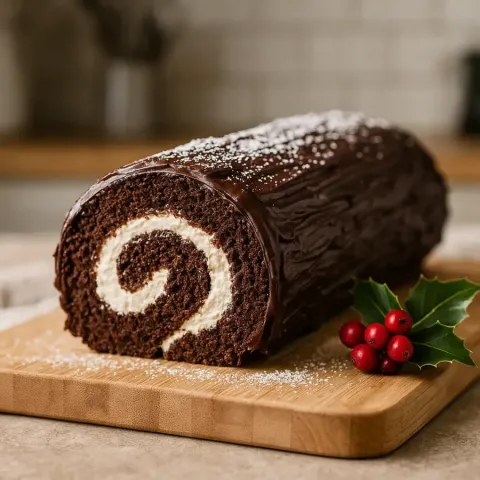 Nejlepší recept na čokoládovou vánoční roládu