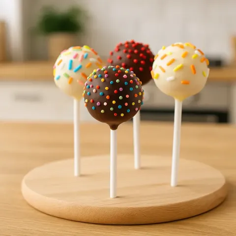 Przepis na Mini Cake Pops: Słodkie kuleczki na patyczkach na każdą okazję