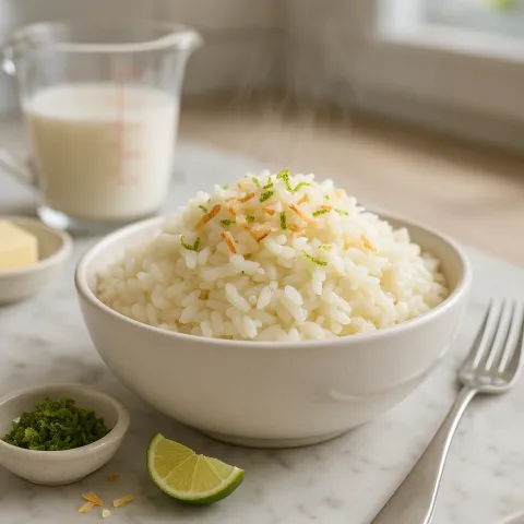 Creamy Coconut Rice Recipe – Perfect Fluffy Side Dish for Every Meal