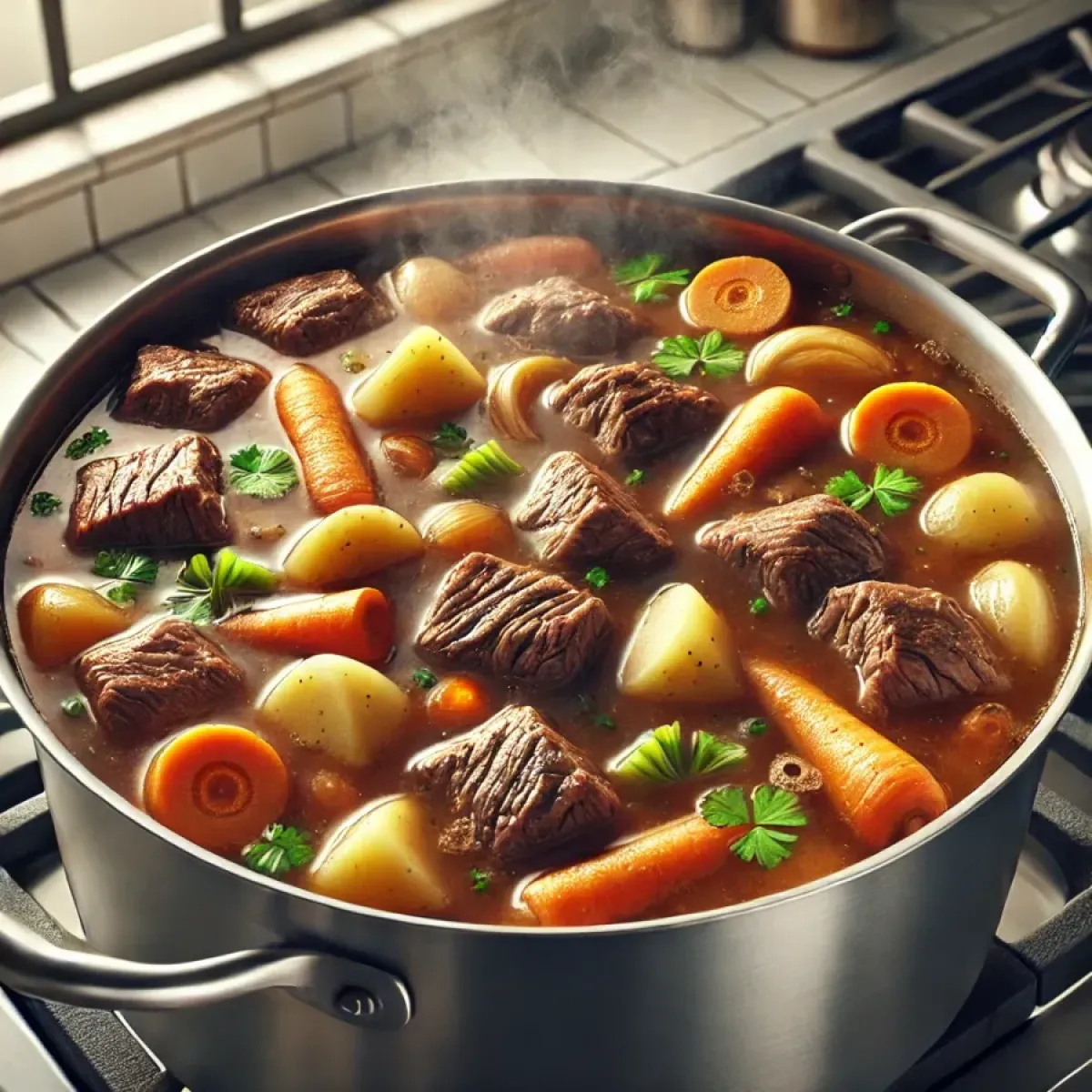 Soupe de bœuf maison parfaite - Une recette facile pour une saveur parfaite