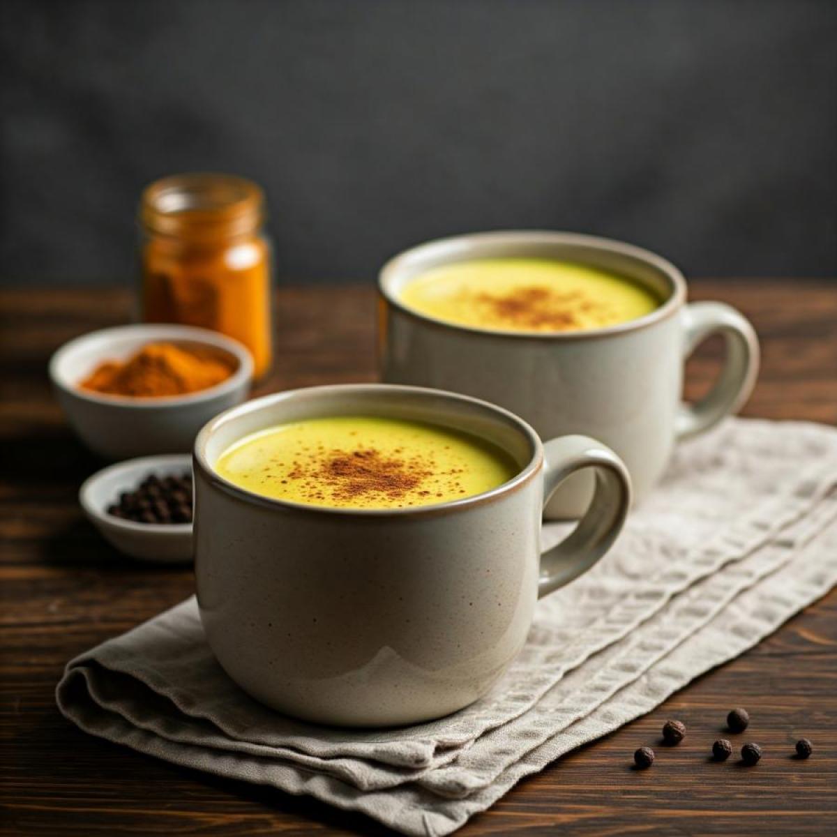 Avtentičen Recept za Zlato Mleko s Kurkumo in Črnim Poperom