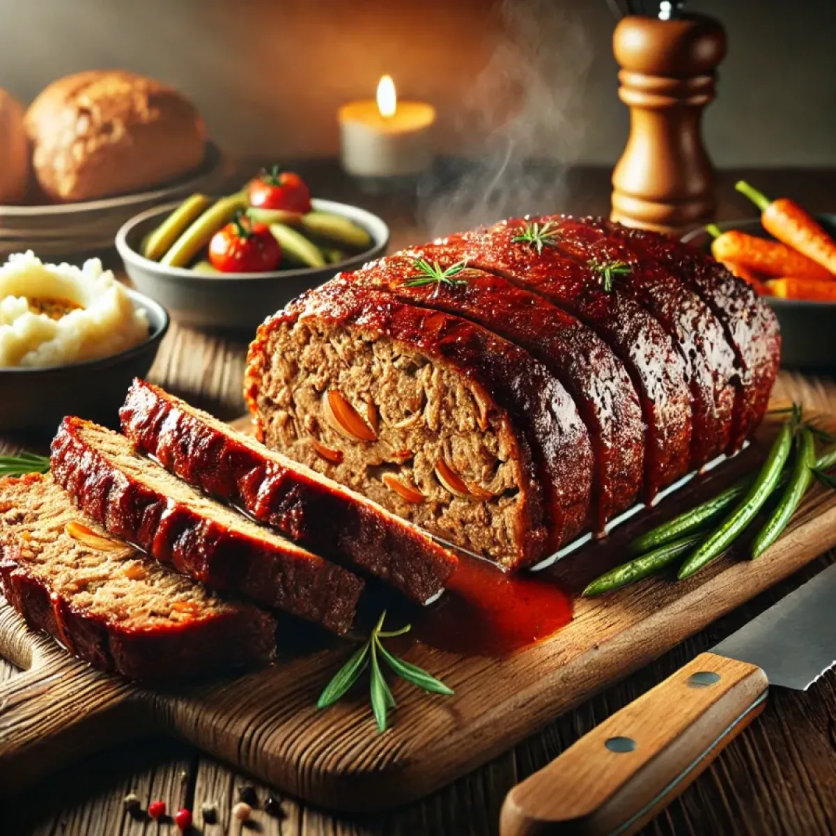 Klassischer Rinderhackbraten – Saftig & Lecker