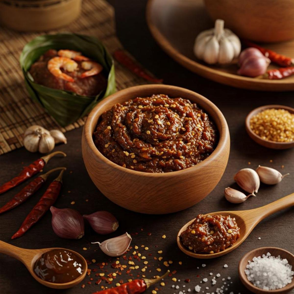 Ricetta Autentica della Pasta di Peperoncino Thai – Piccante Nam Prik Pao